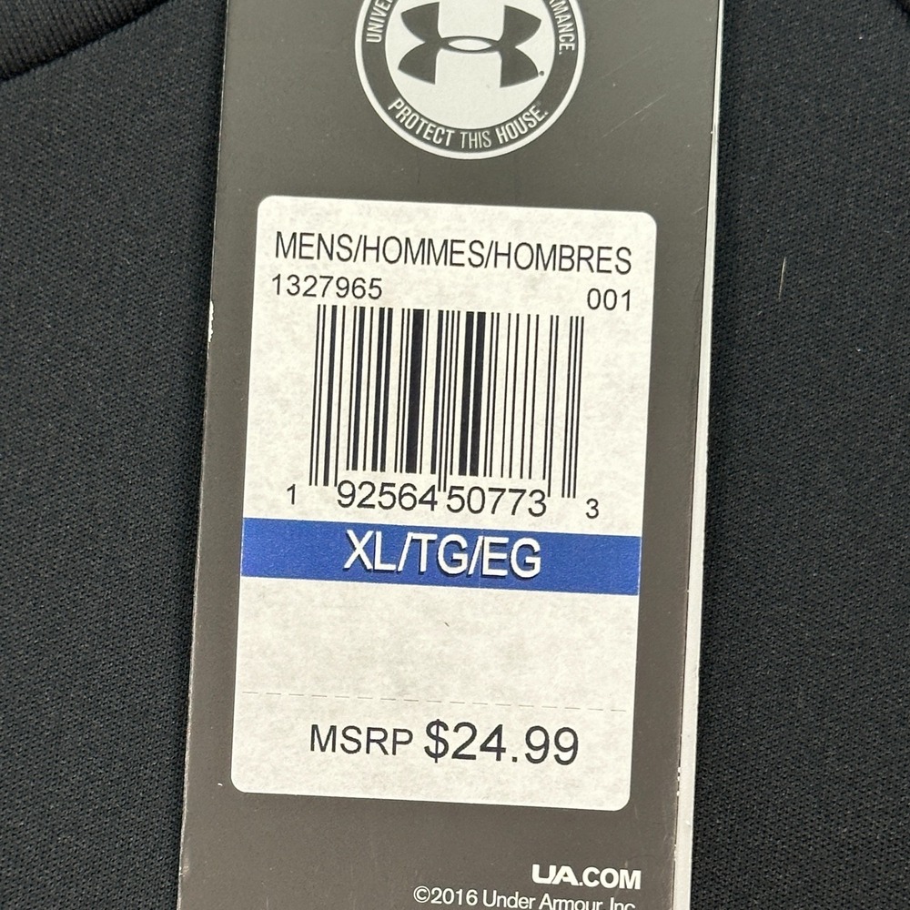 Under Armour Velocity Shirt Men's Size XL Moisture Wick Short Sleeve 1327965 - Picture 6 of 9